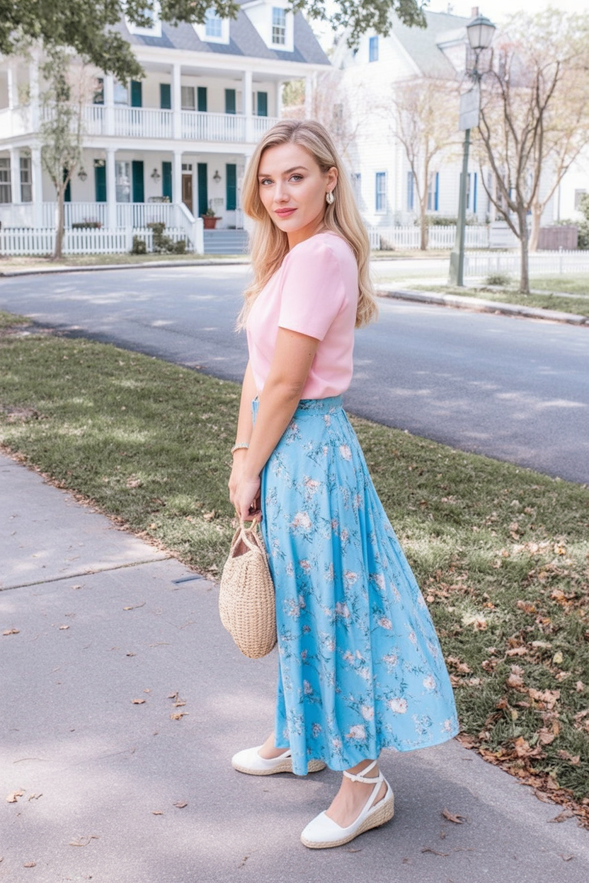 modest spring outfits
