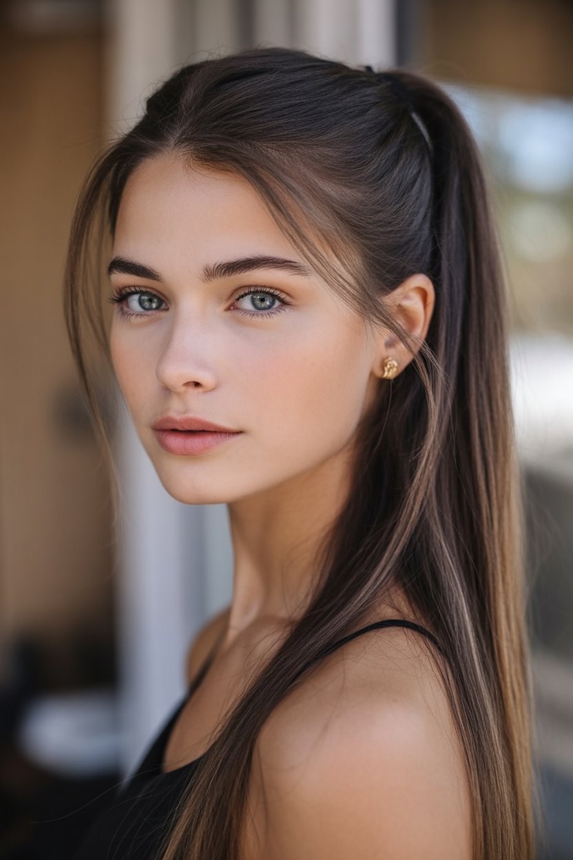 straight hairstyles 2025