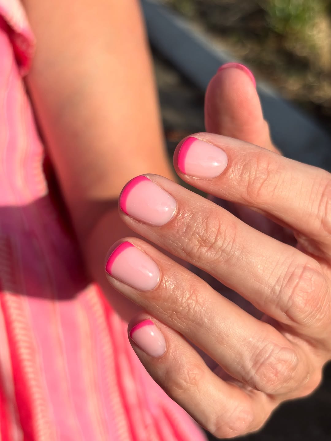 summer french tip
