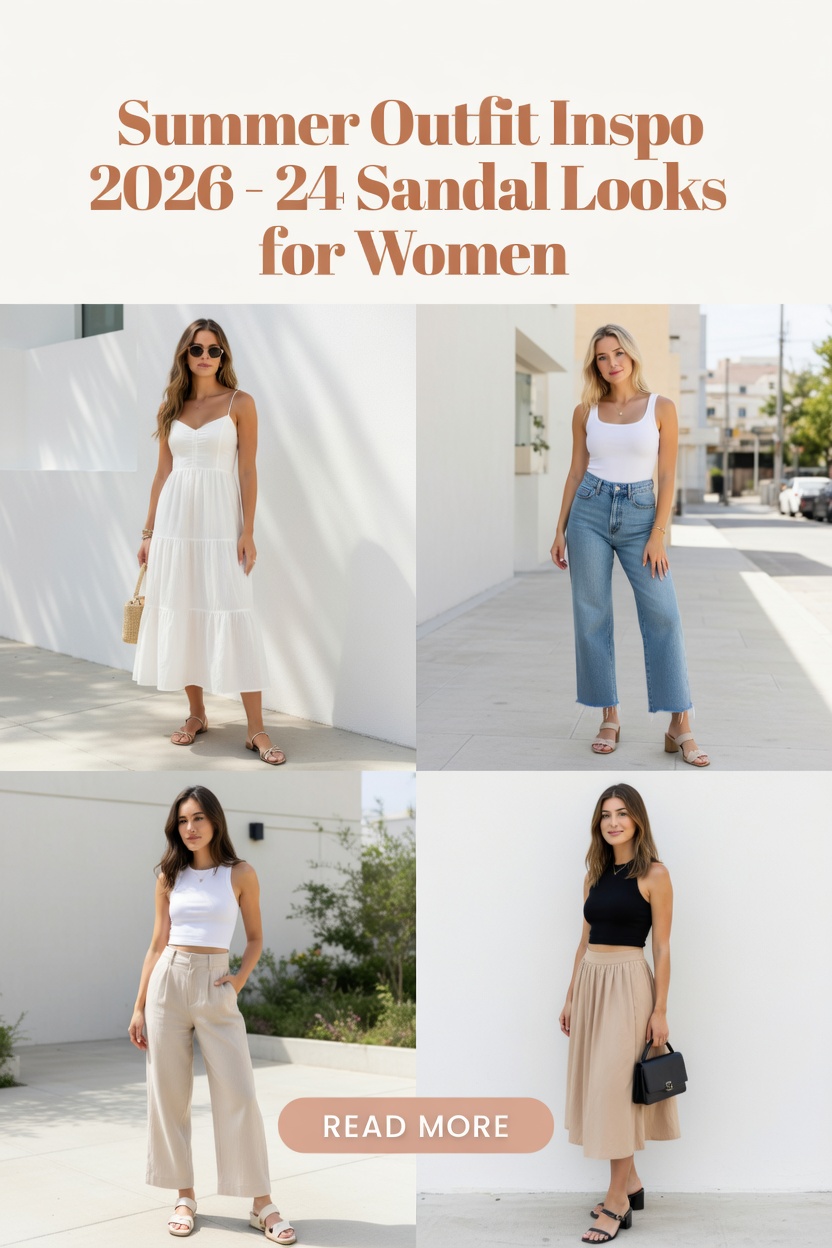 summer outfits sandals