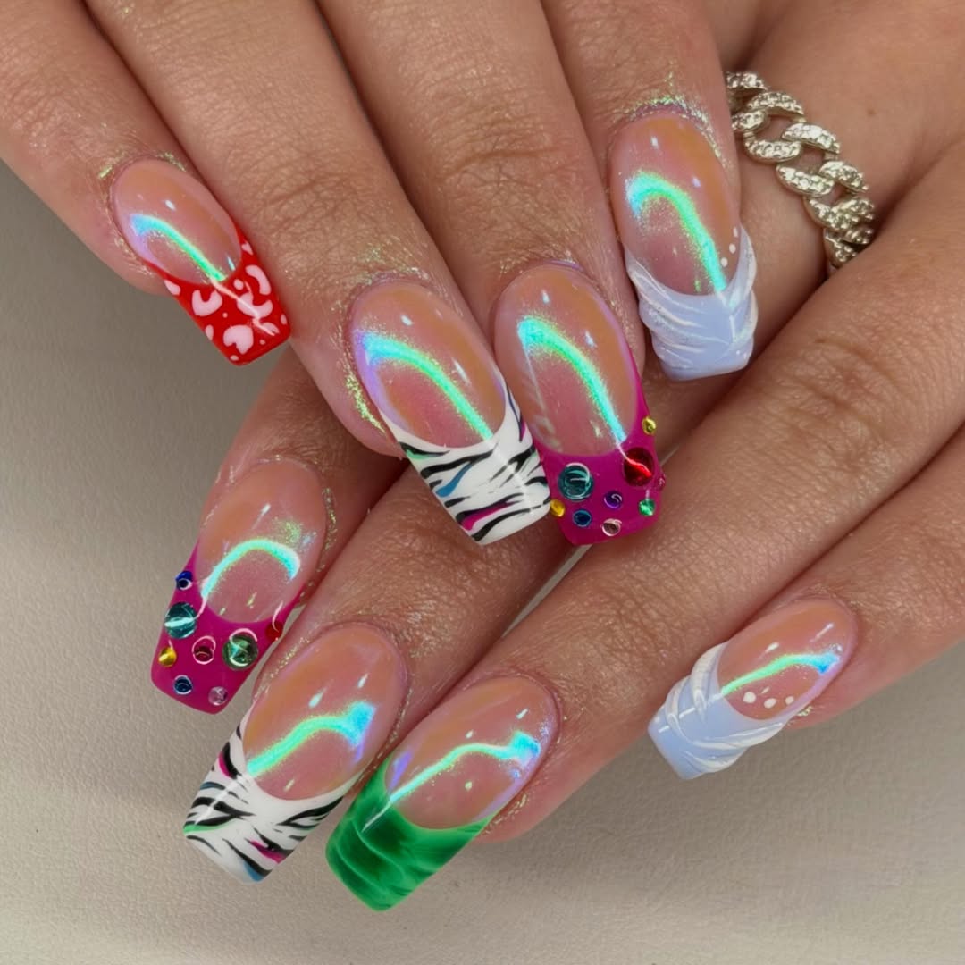 cute august nail