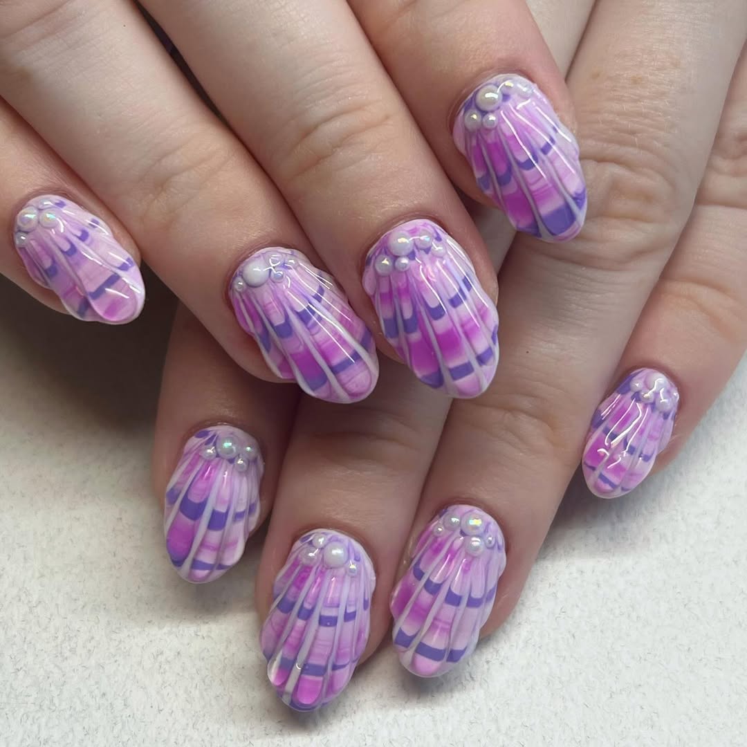 cool shell nail