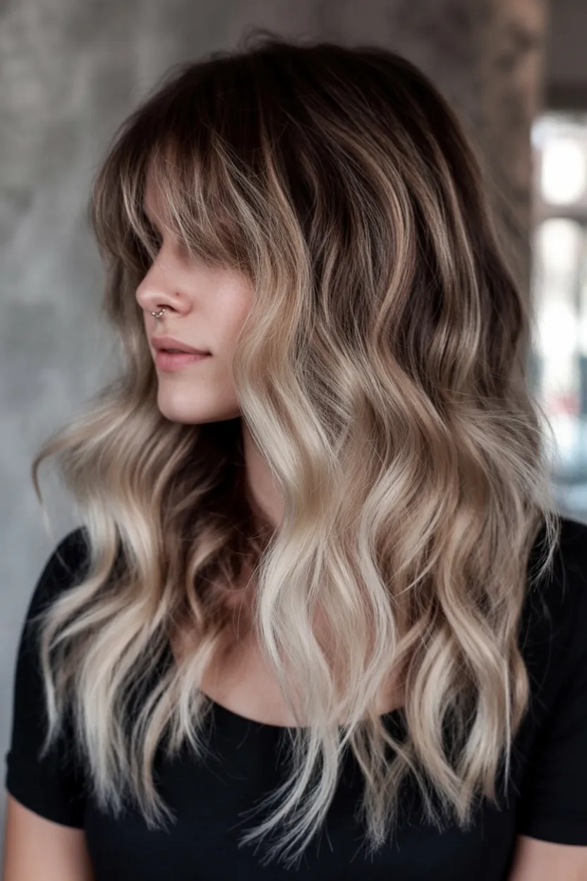 spring brunette hair
