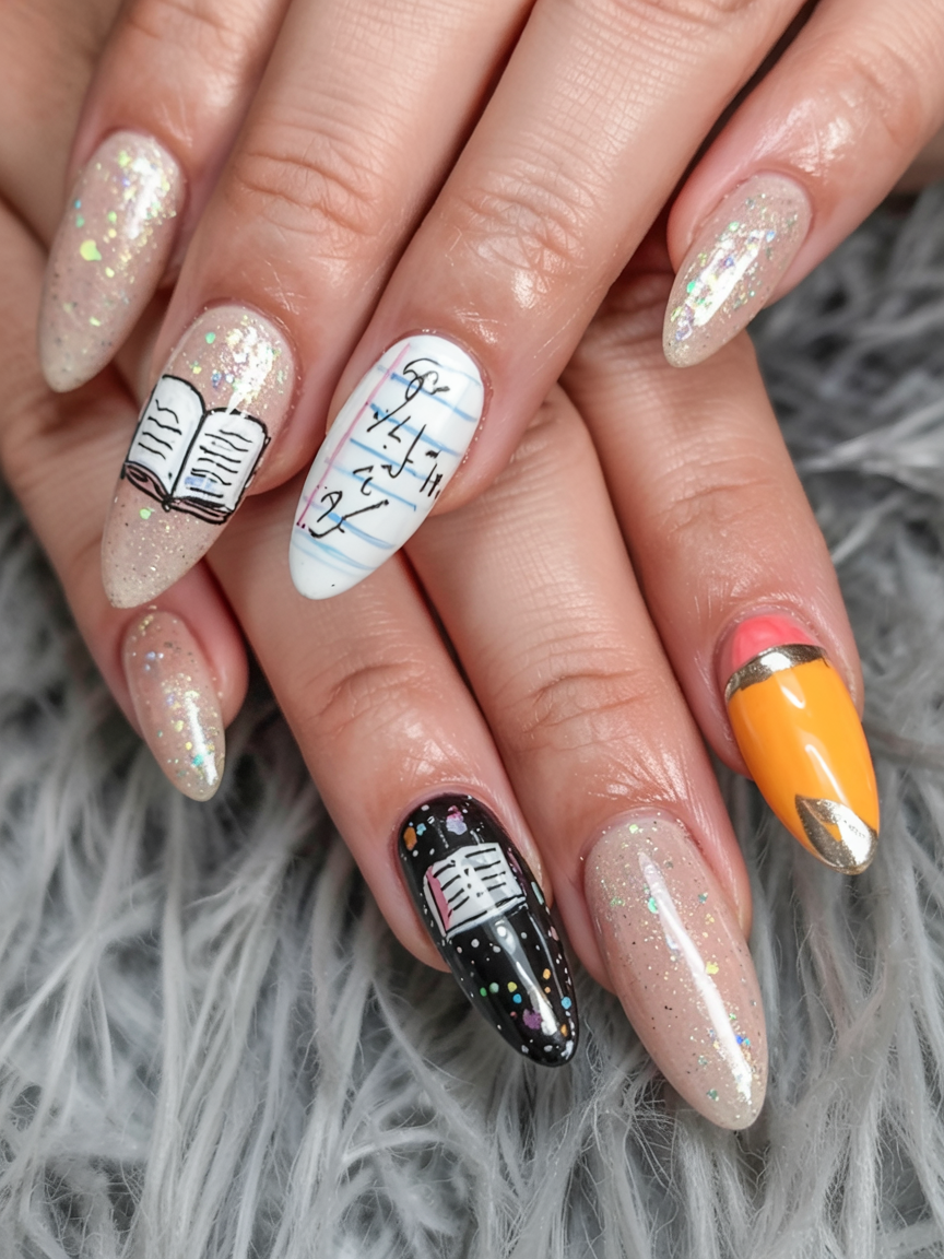 back school nails