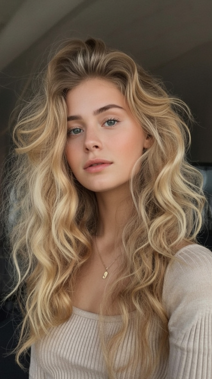 dirty blonde hair