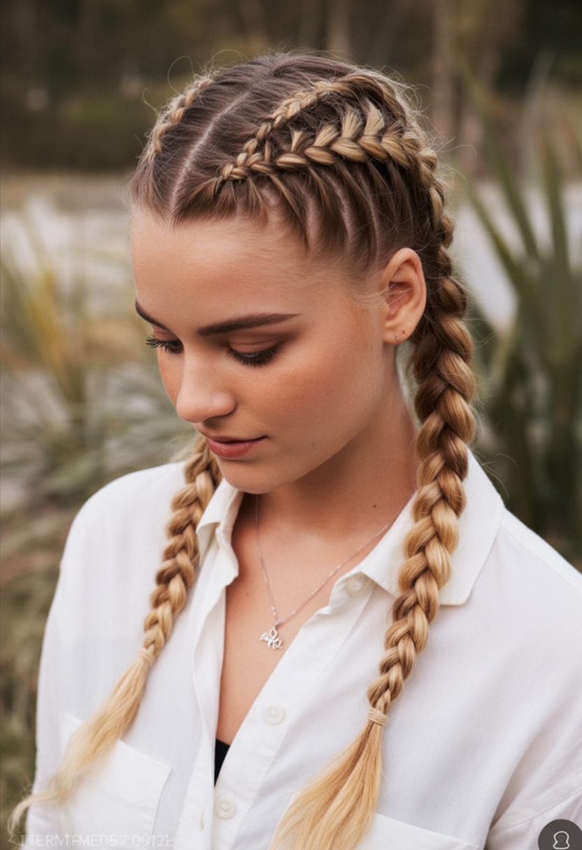 quick braided hairstyles