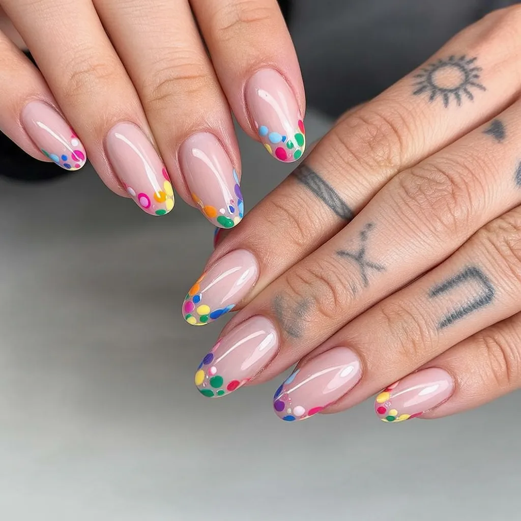 spring french tip