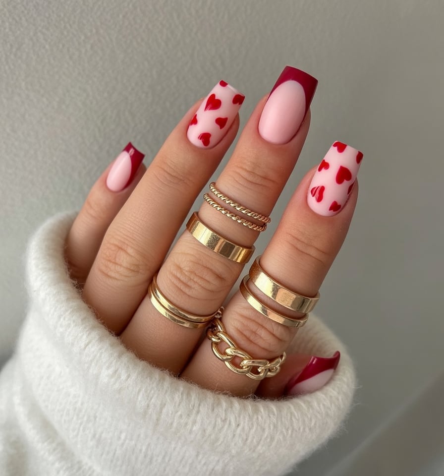19 February Nails Ideas 2026 to Celebrate Love in Style 2 february nails ideas