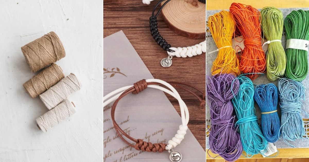 Best Macrame Cord Guide for Bracelets 9 best macrame cord