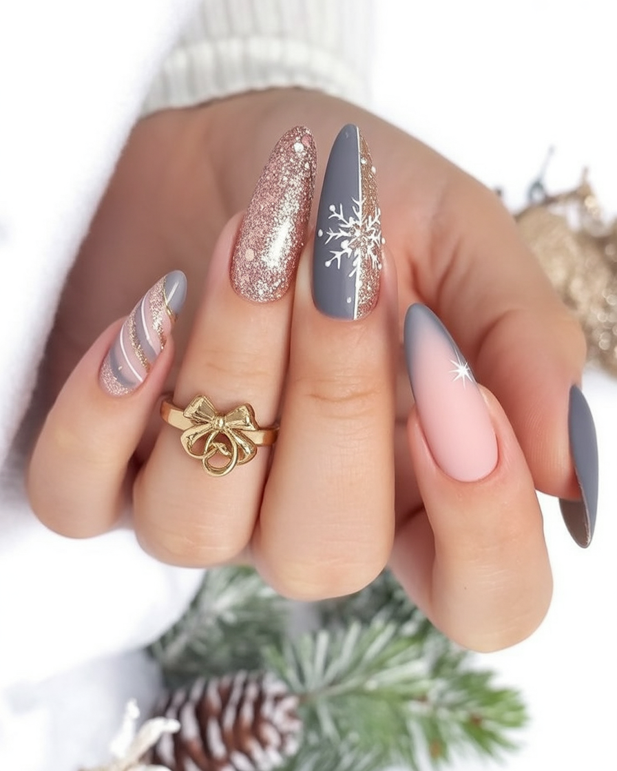 22 Winter Gel Nails Ideas for 2025-2026 to Keep Your Style Frosty & Fabulous 3 winter gel nails