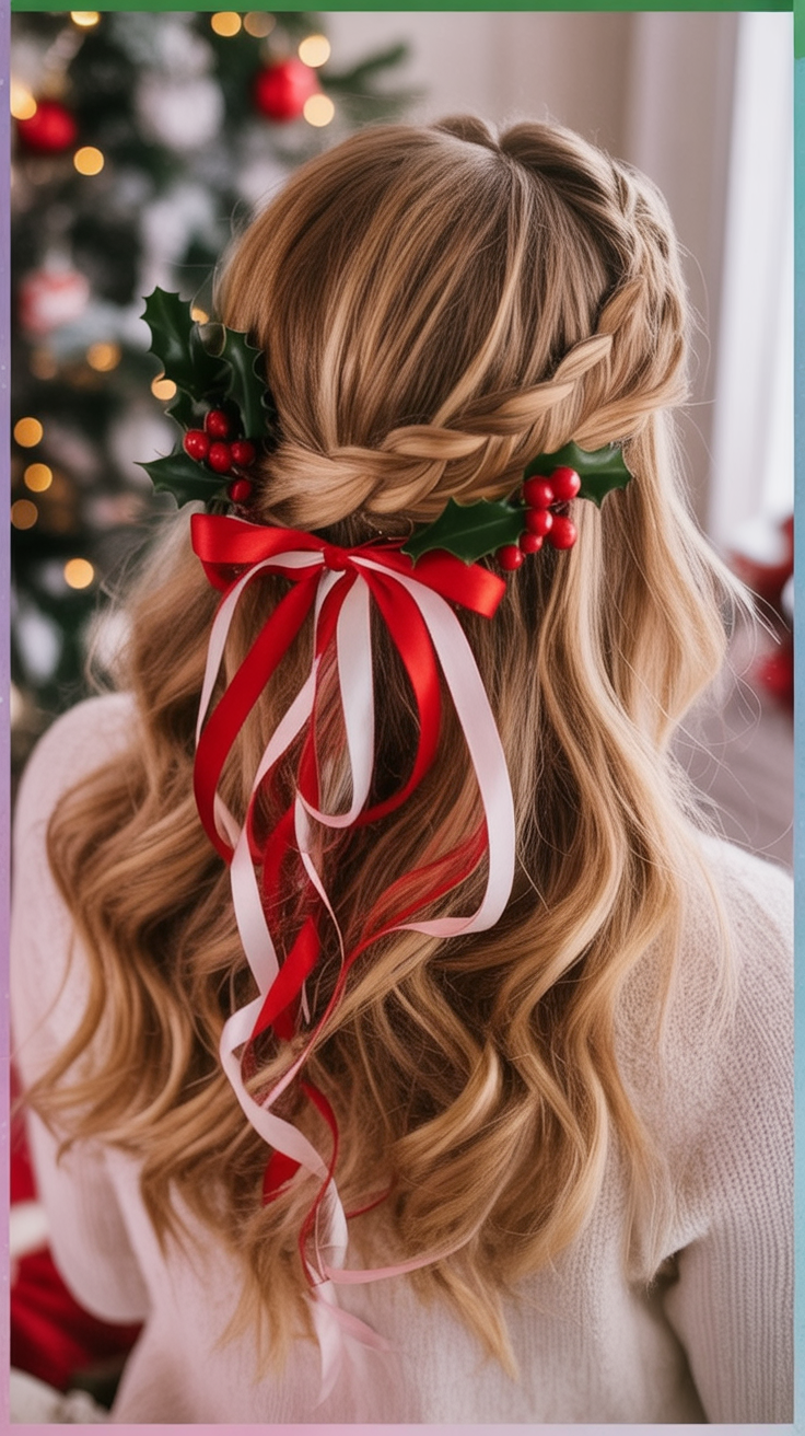 19 Christmas Party Hairstyles 2025 to Make Your Holiday Look Shine 1 christmas party hairstyles