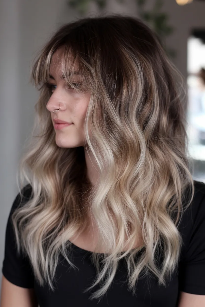 summer balayage blonde