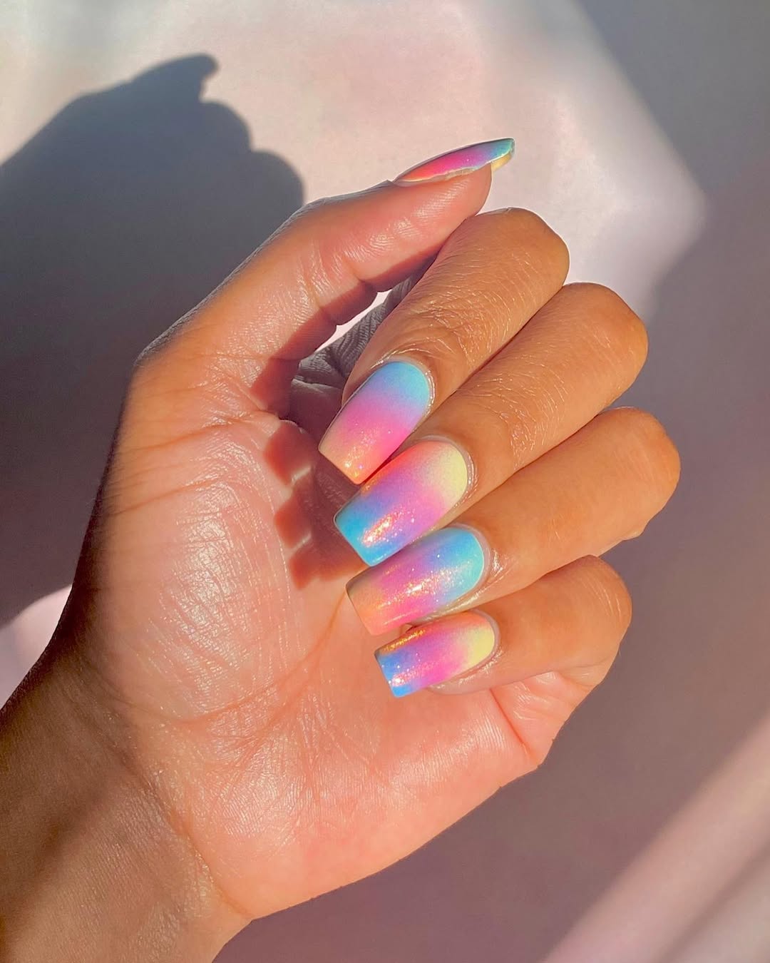 gradient nail designs