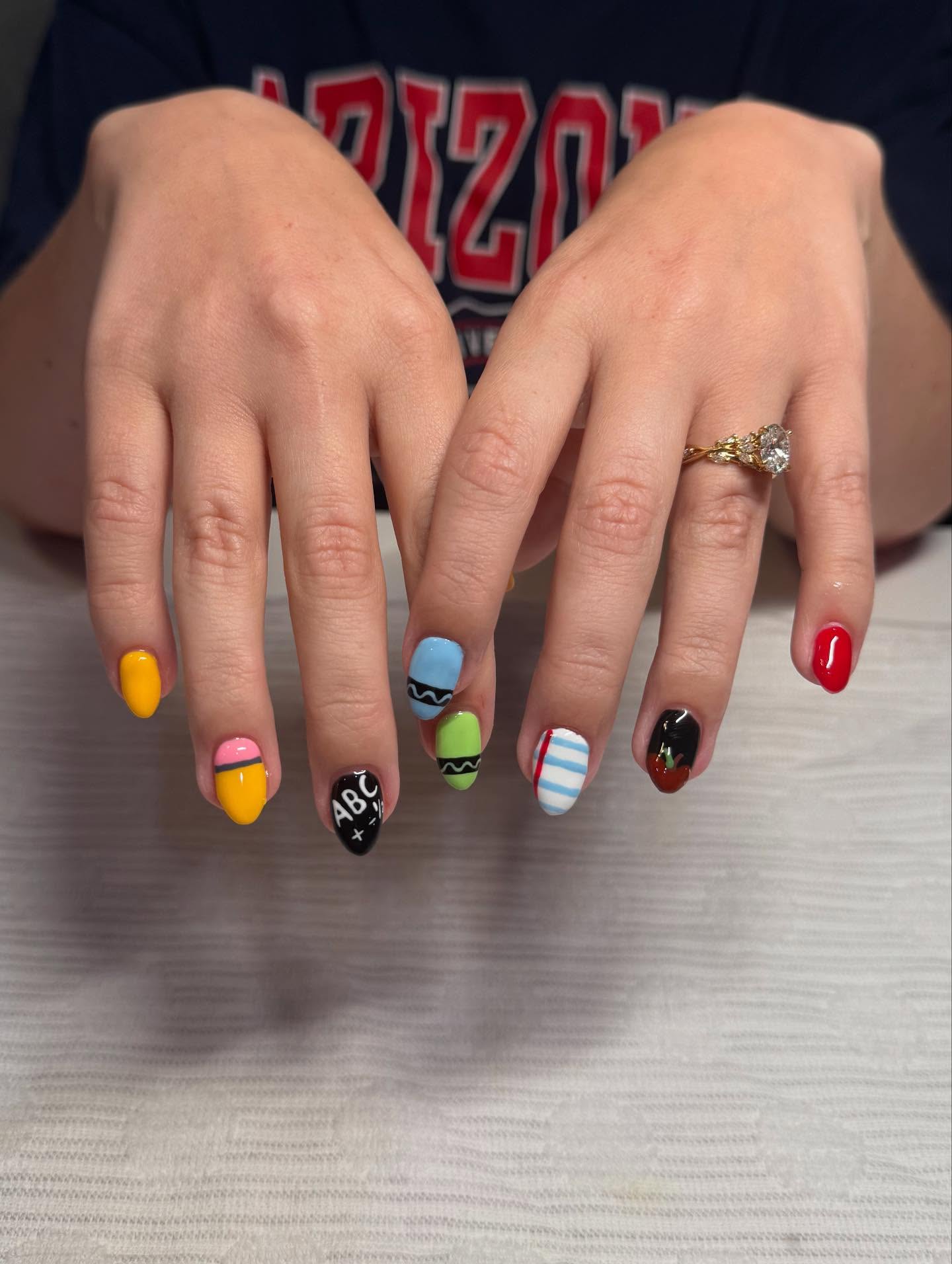 back school nail