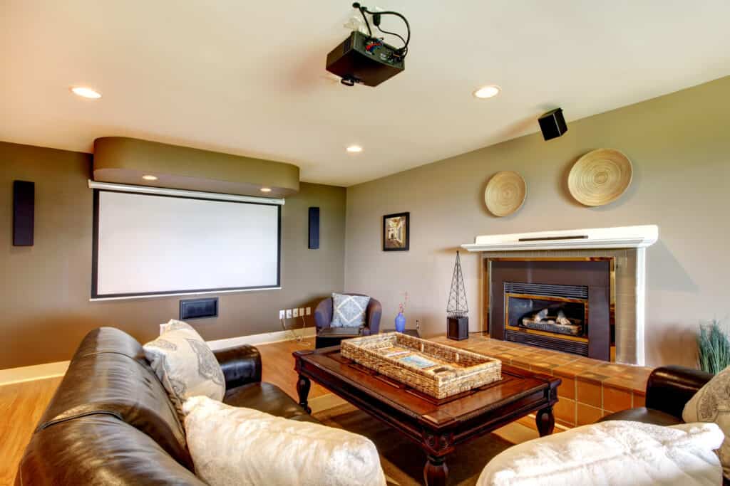 DIY Projector Screen | 8 Super Simple Options to Create Your Own 2 projector 1024x683.jpeg