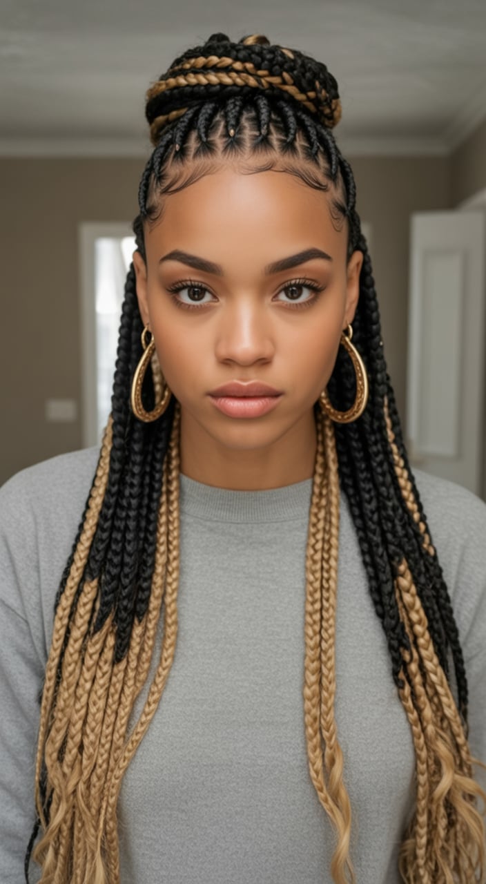 braided hairstyles black