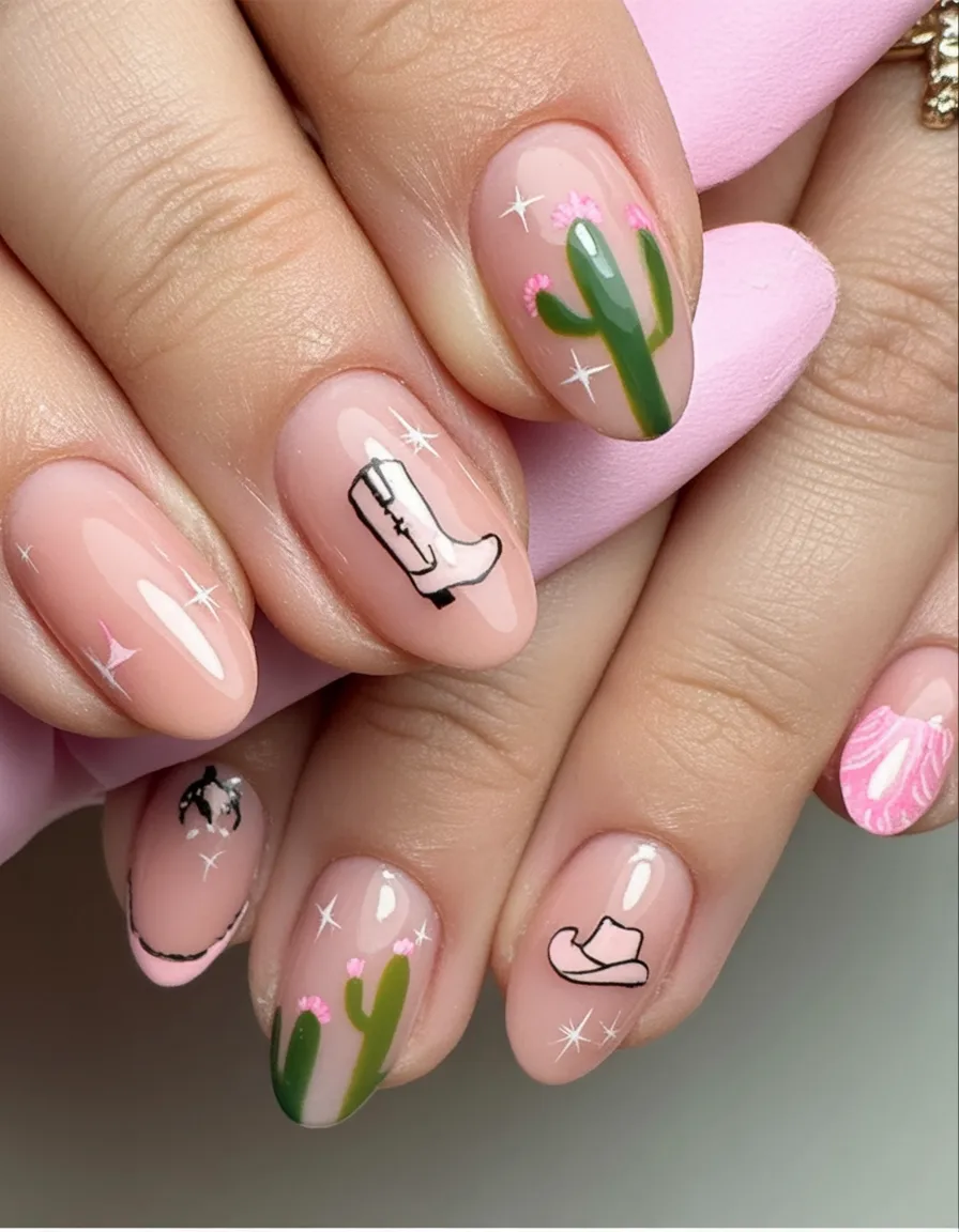 spring western nails
