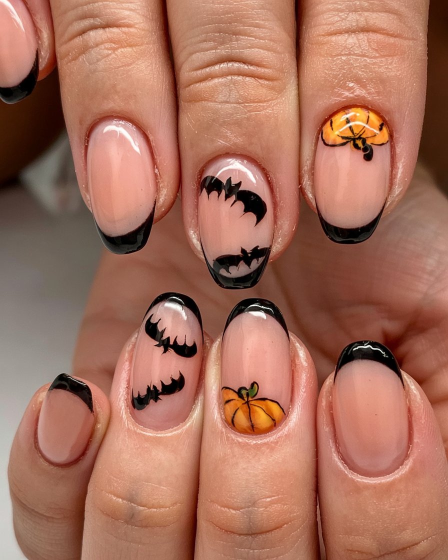 pumpkin nails 2025