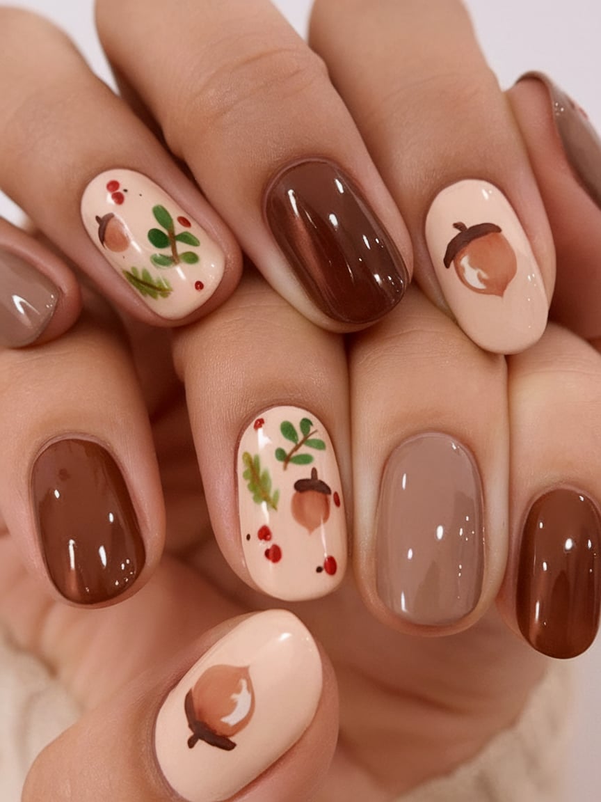 cute fall nails