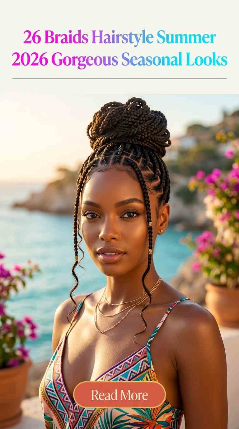 chic summer braided