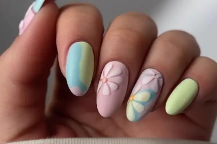 easter nails color