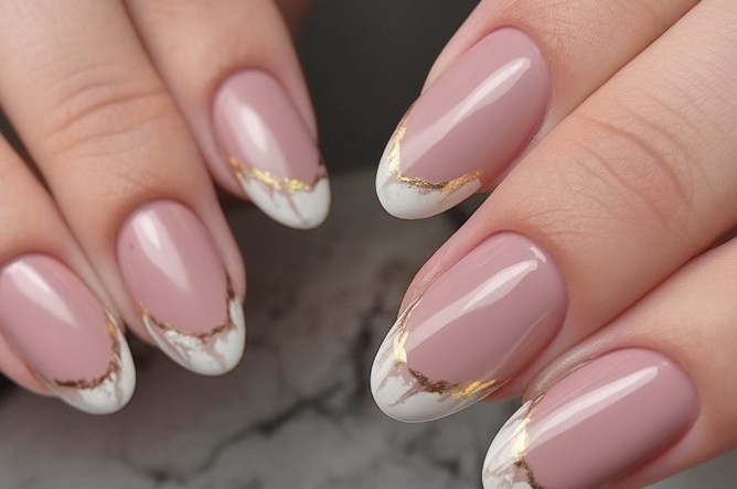 graduation nail color