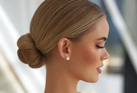 chic spring bun