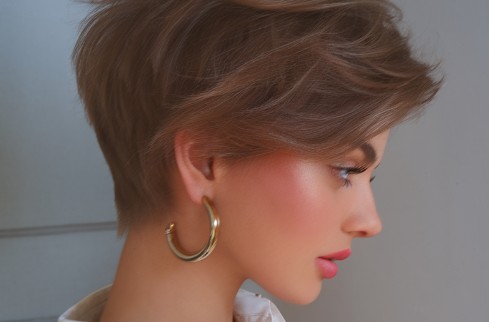 chic spring pixie