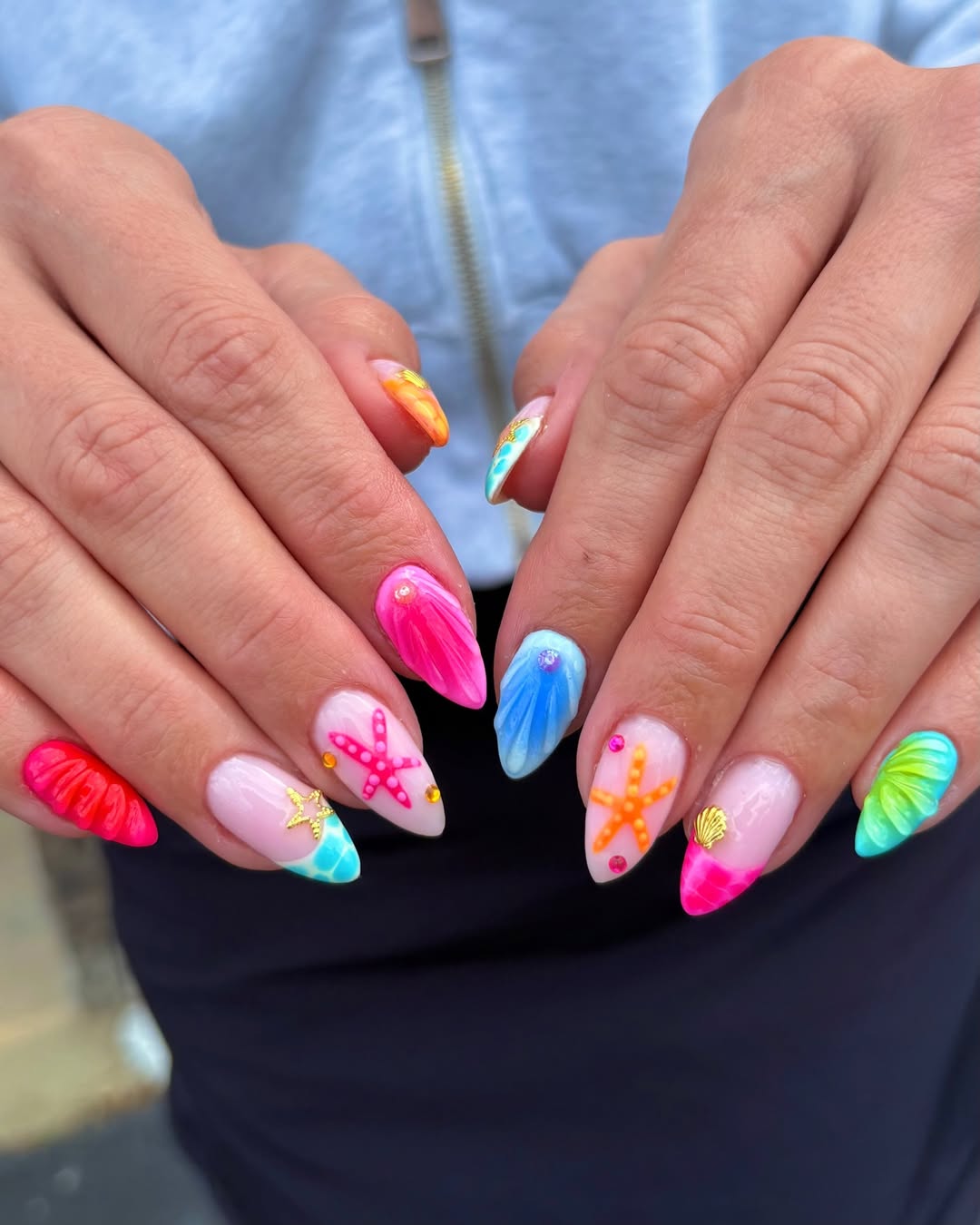 stunning summer nails