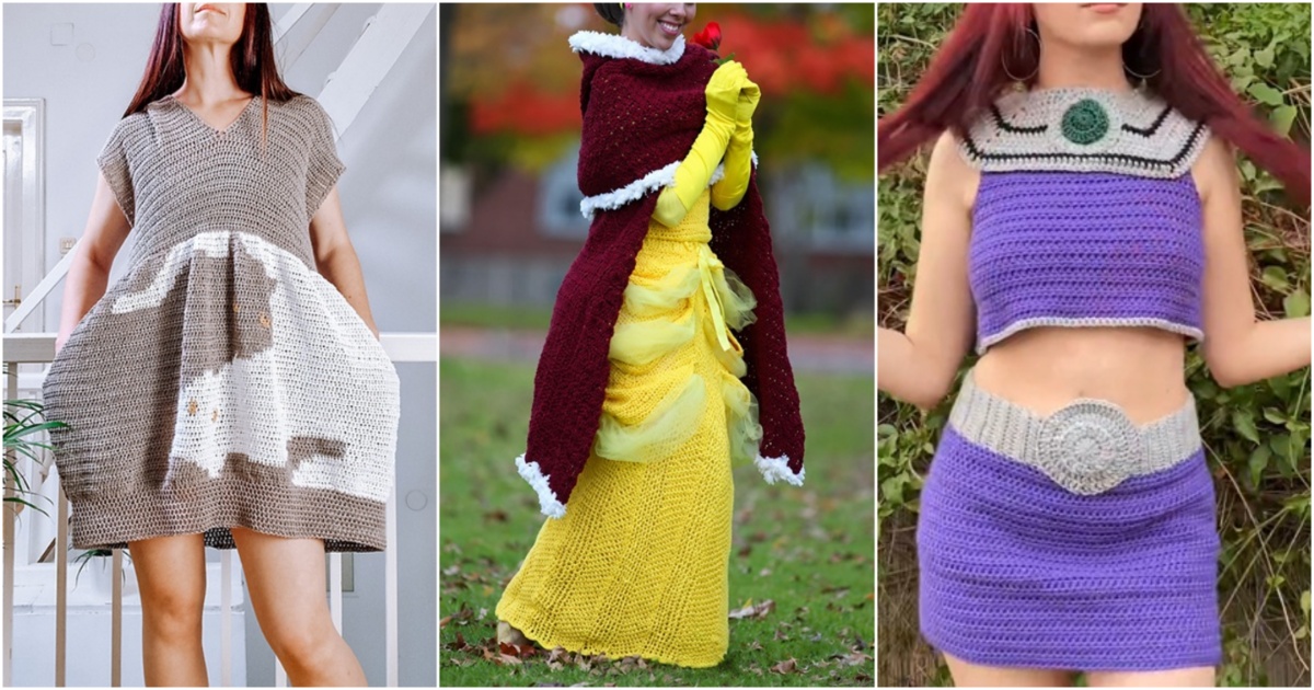 unique crochet dresses
