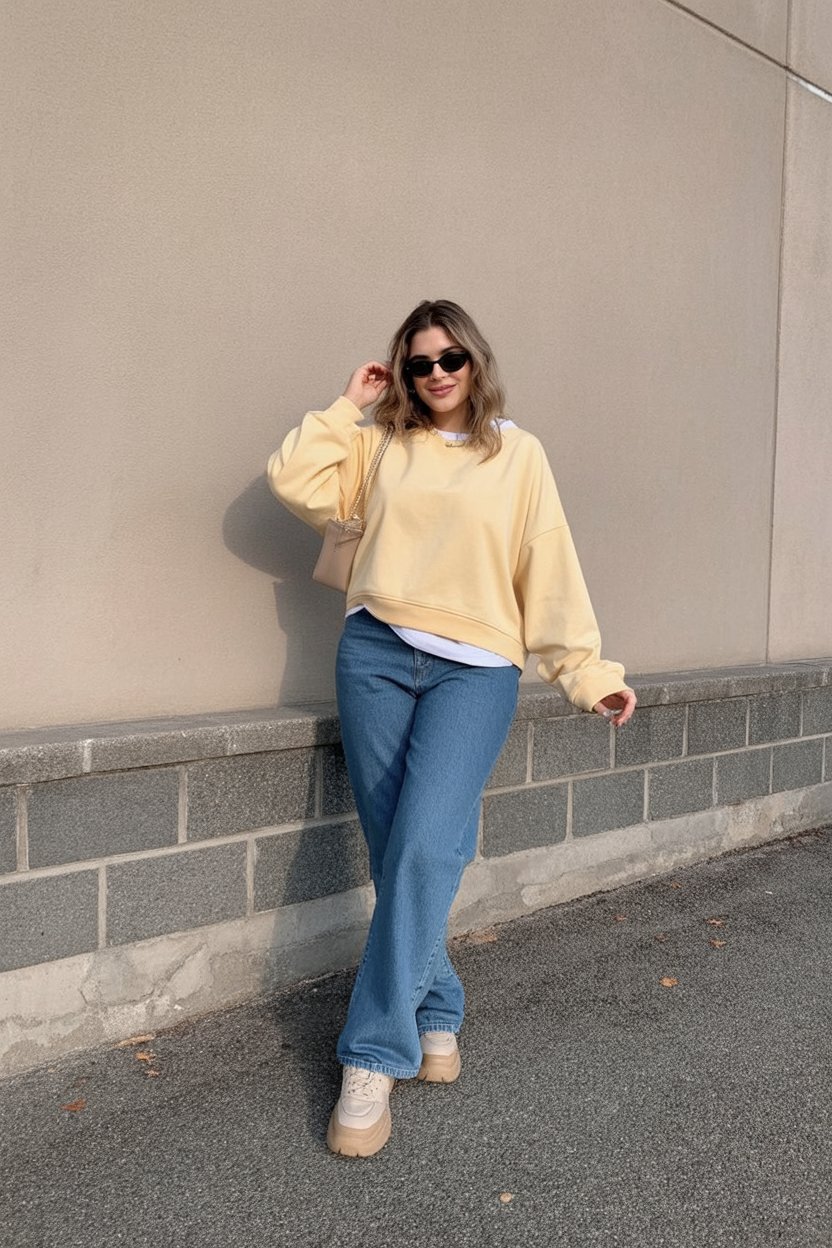 early spring outfit