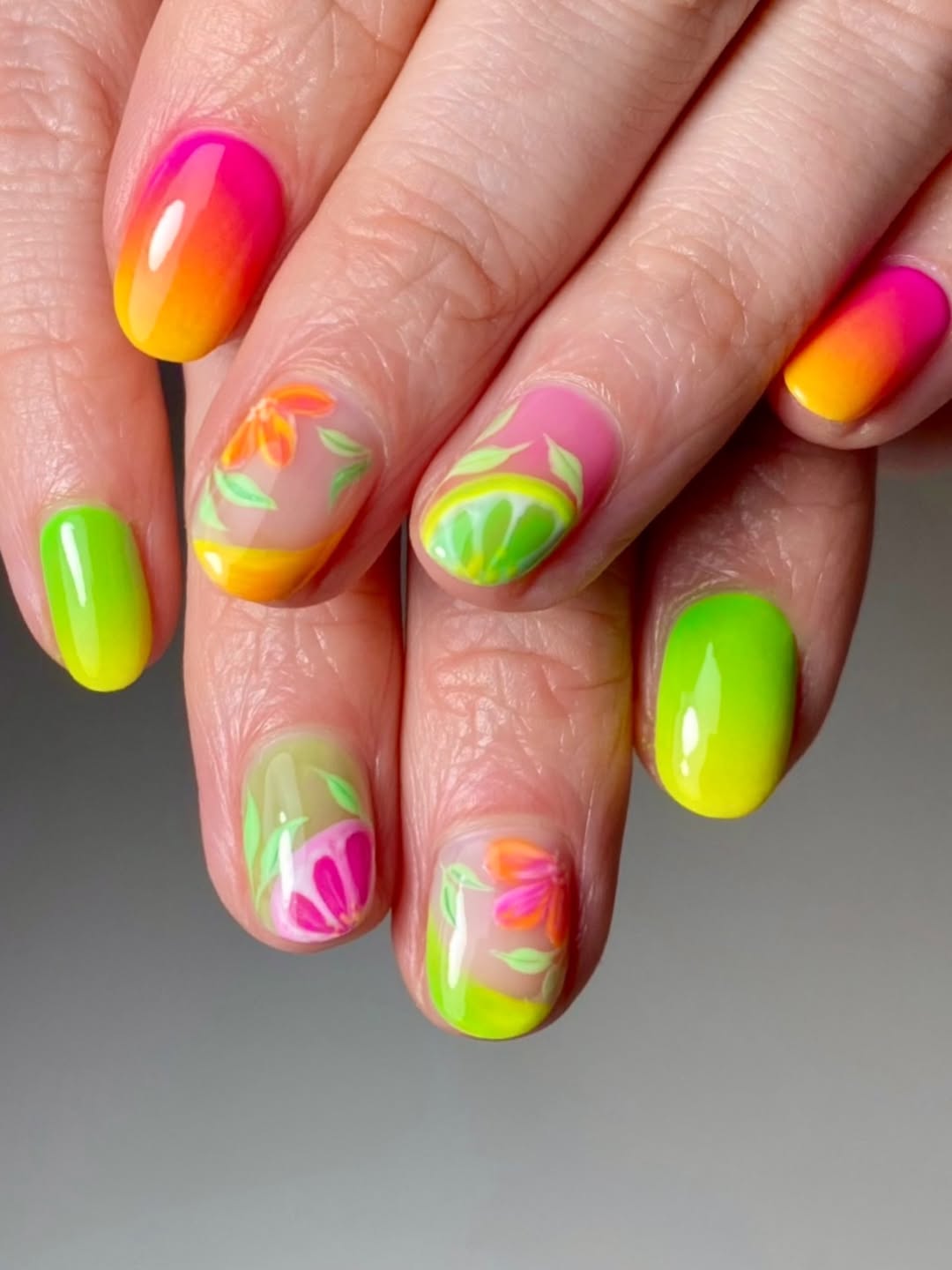 end summer nail