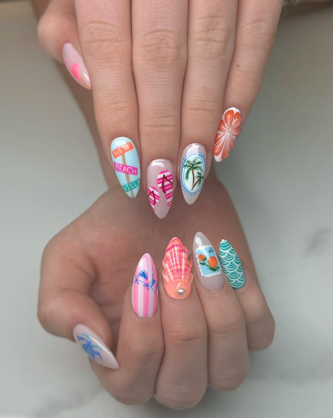 stunning june nail