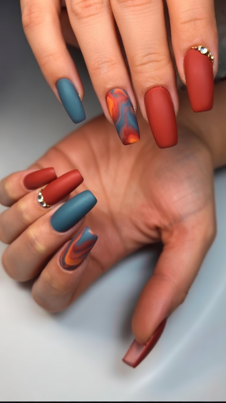 22 Fall Nail Colors for 2025 That Are Cozy, Bold & Totally Chic 10 fall nail colors
