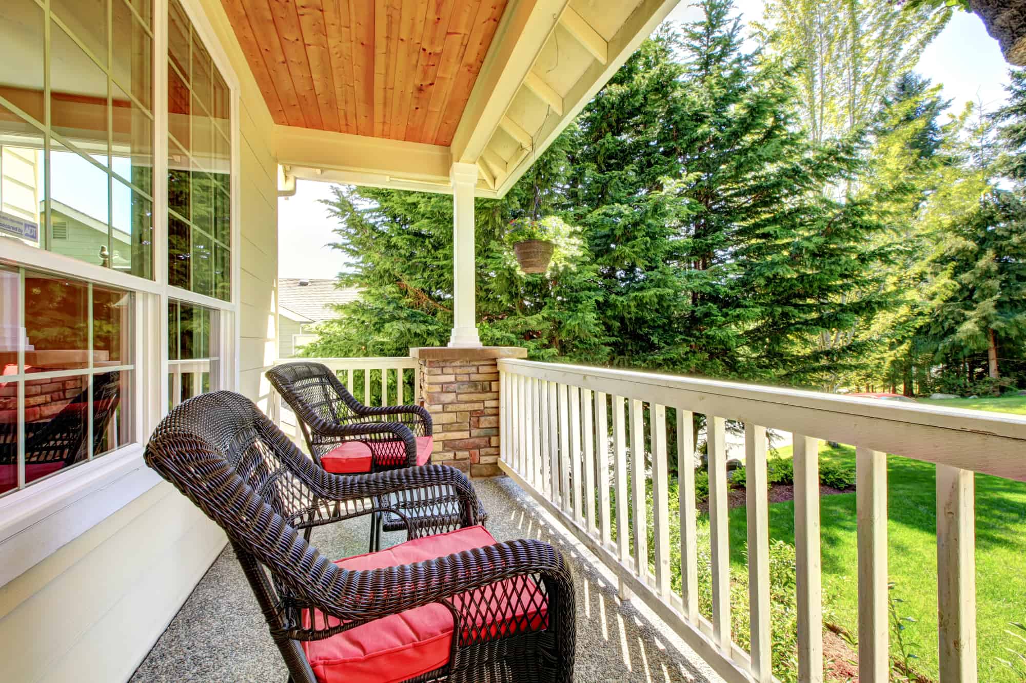 small front porch
