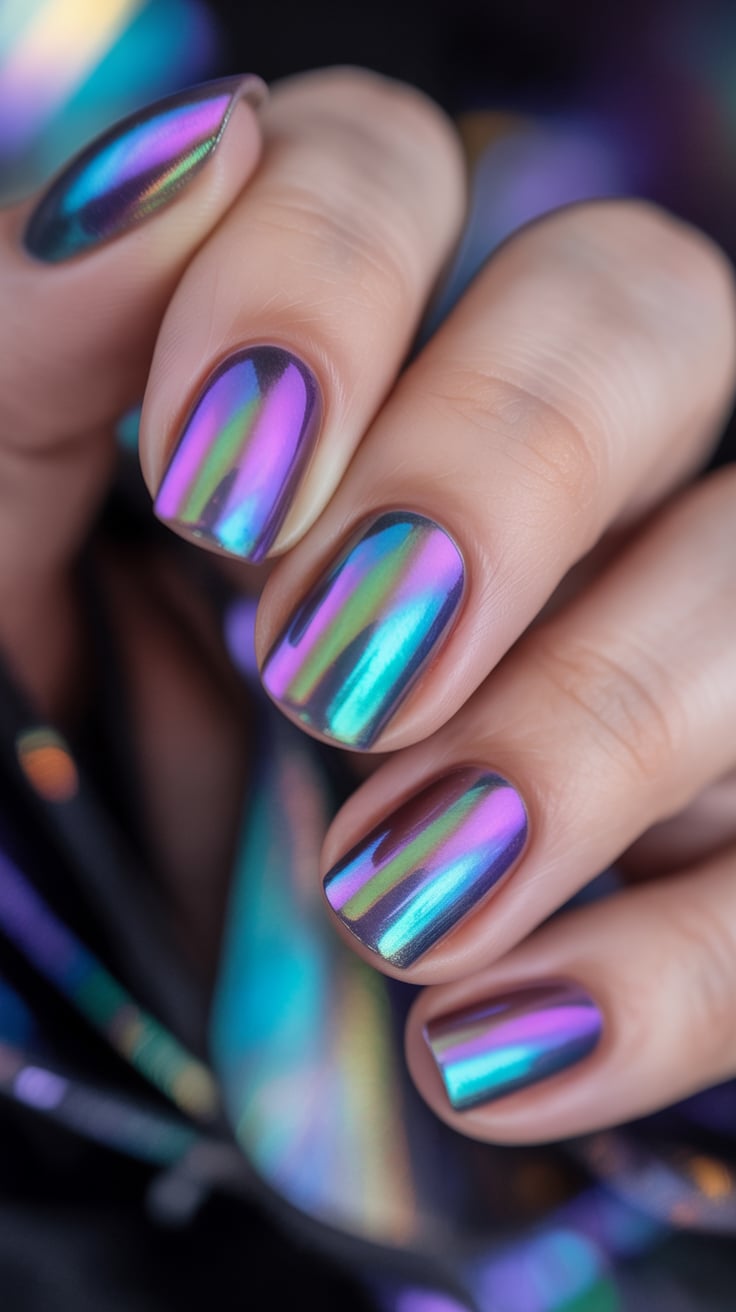 20 Chrome Nails 2025 Ideas That Are Shiny, Chic, and Totally Stunning 5 chrome nails 2025