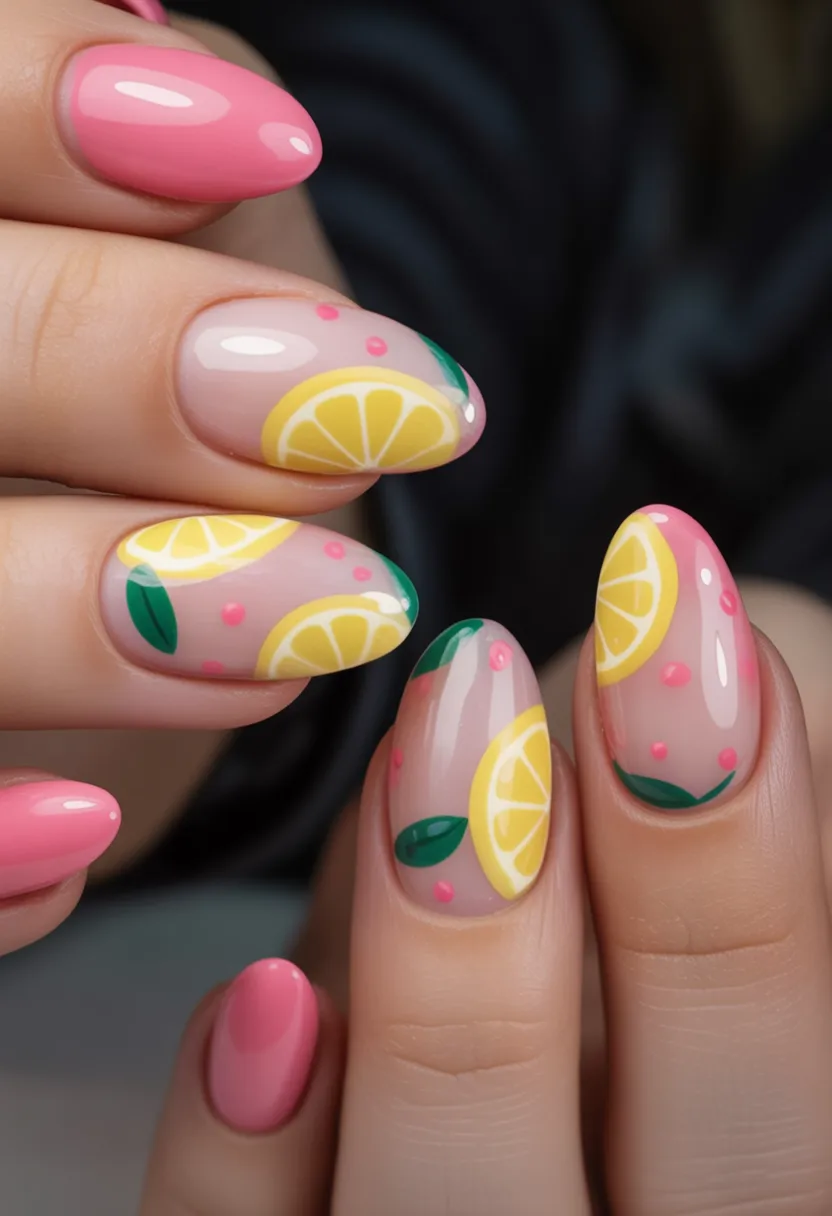 fresh spring fruit