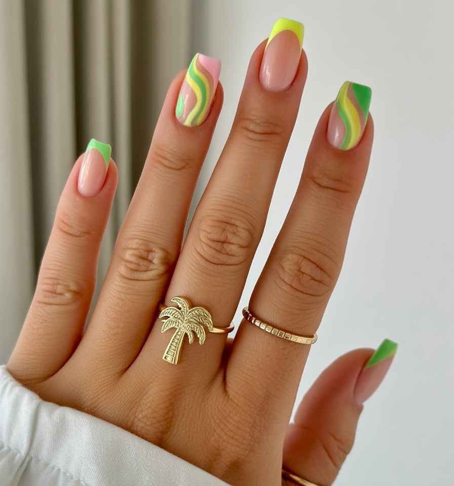 spring break nails