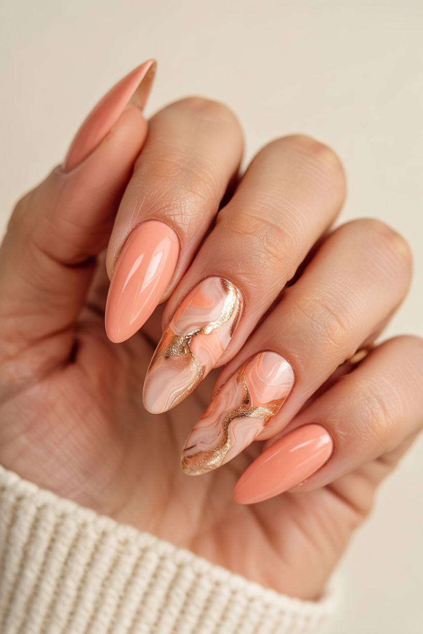 peach nails 2026