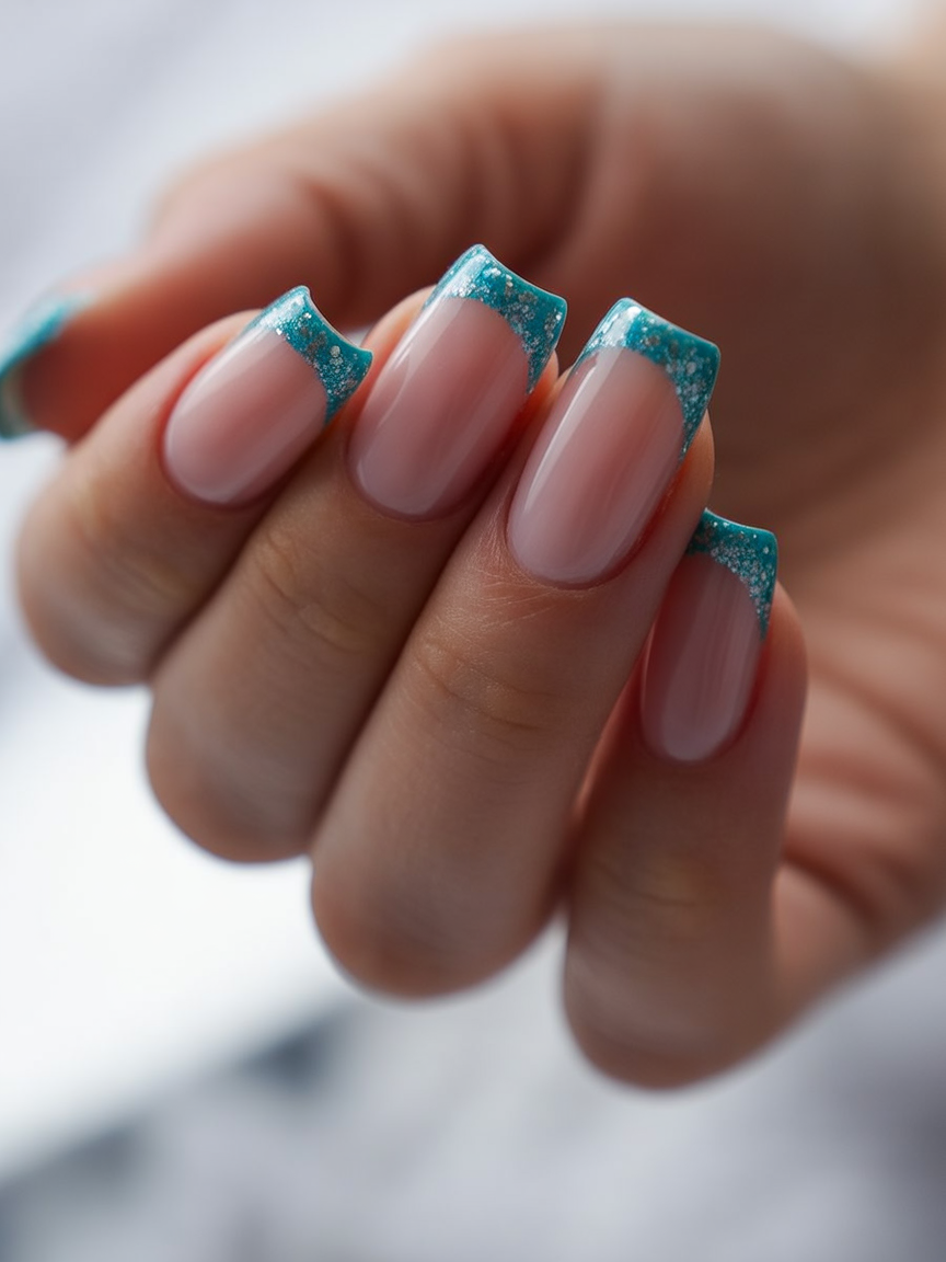 spring french tip
