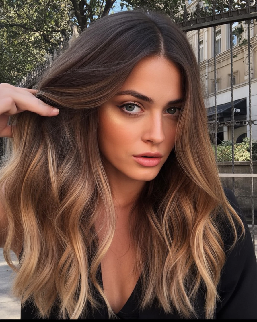 fresh spring hair