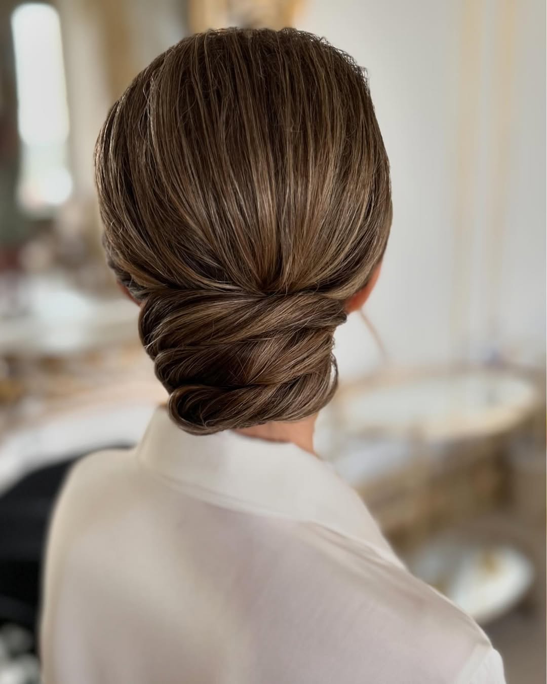 chic summer updo
