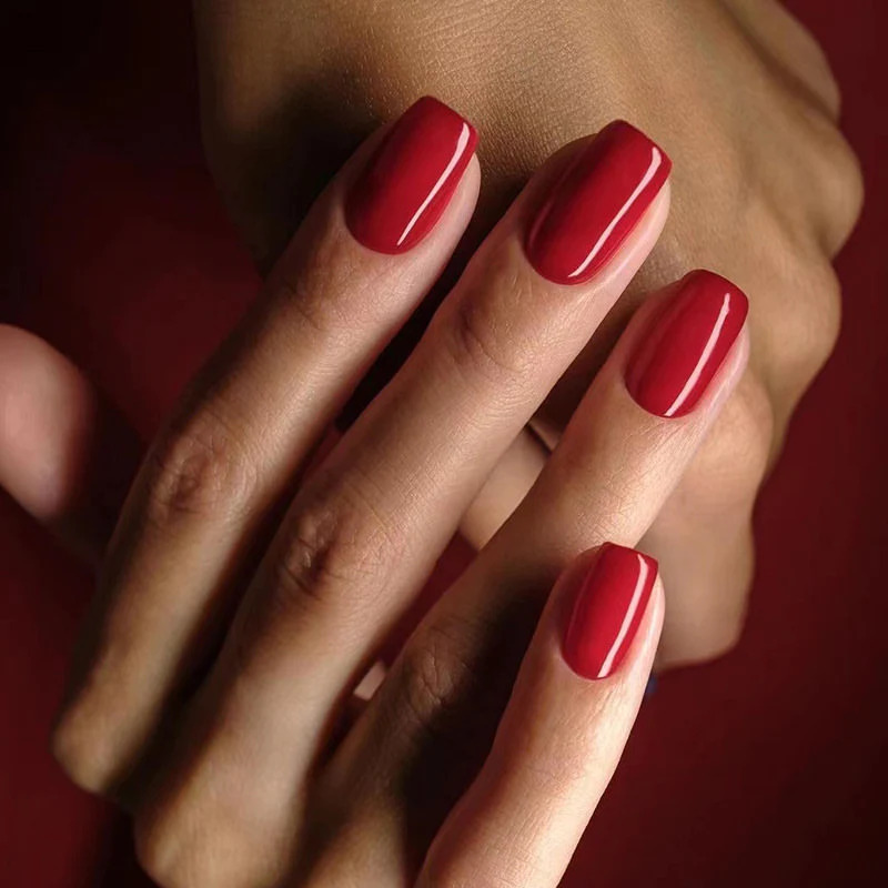 stunning fall red