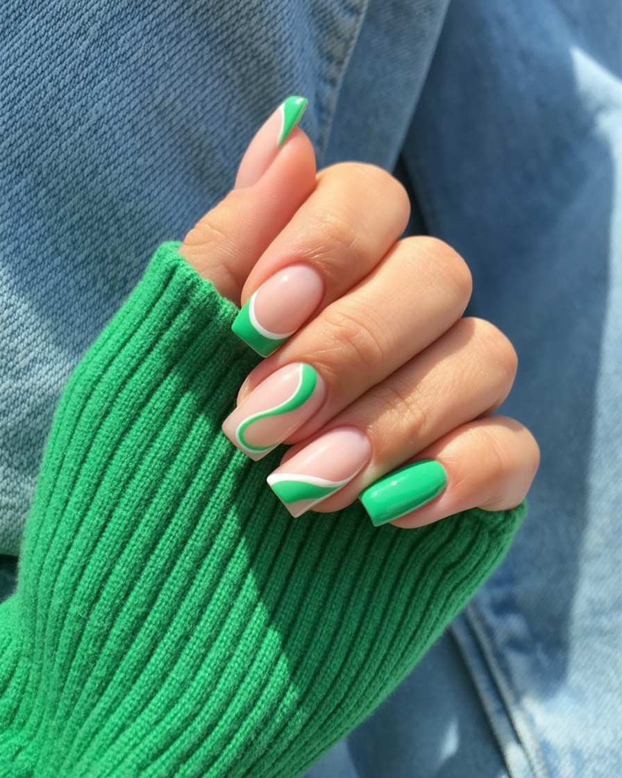 fresh green spring