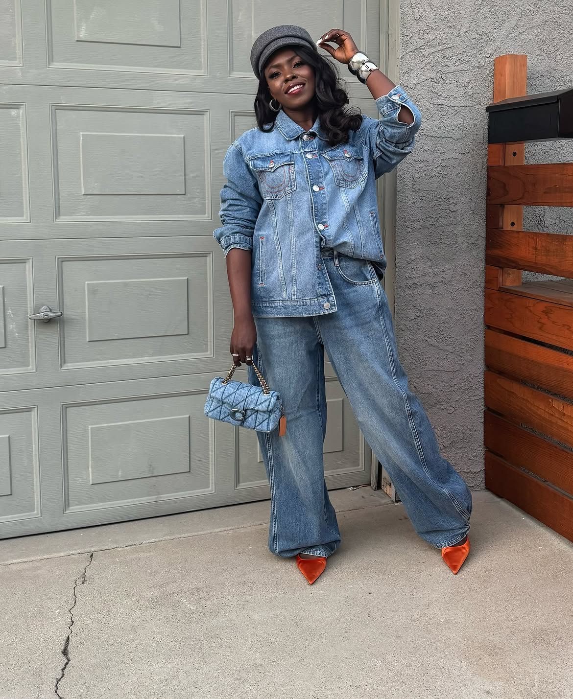 denim denim outfits