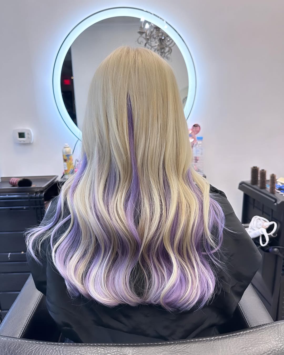 peekaboo hair color