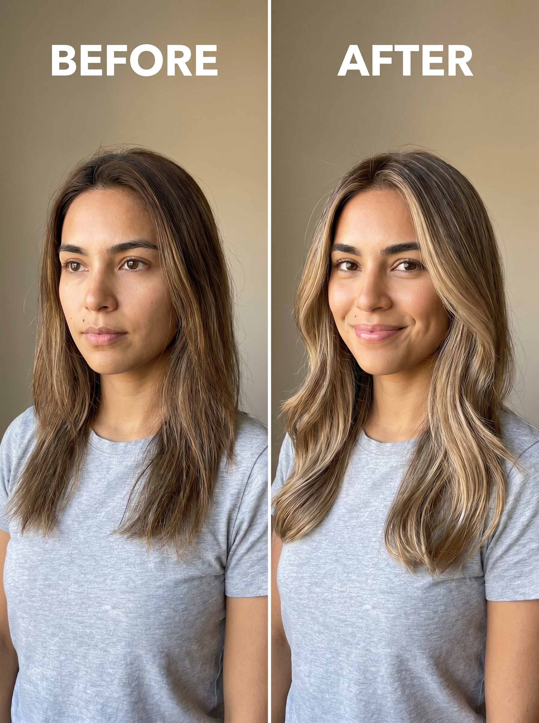 stunning subtle highlights