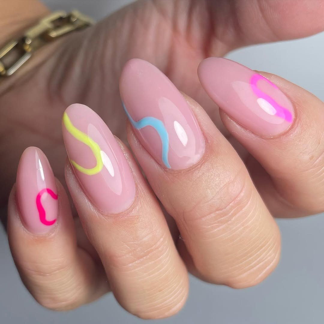 summer vibes nail