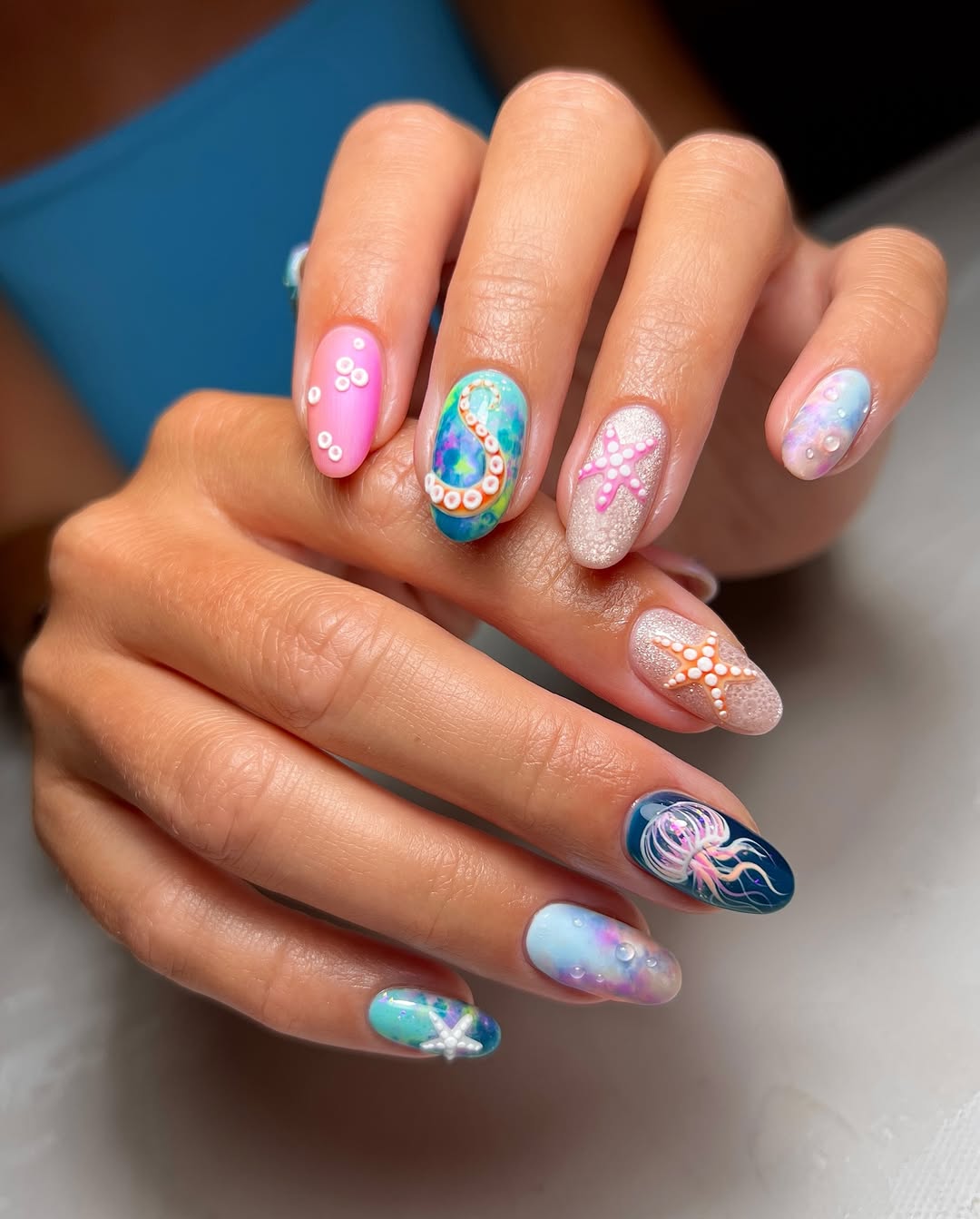 ocean nail trends