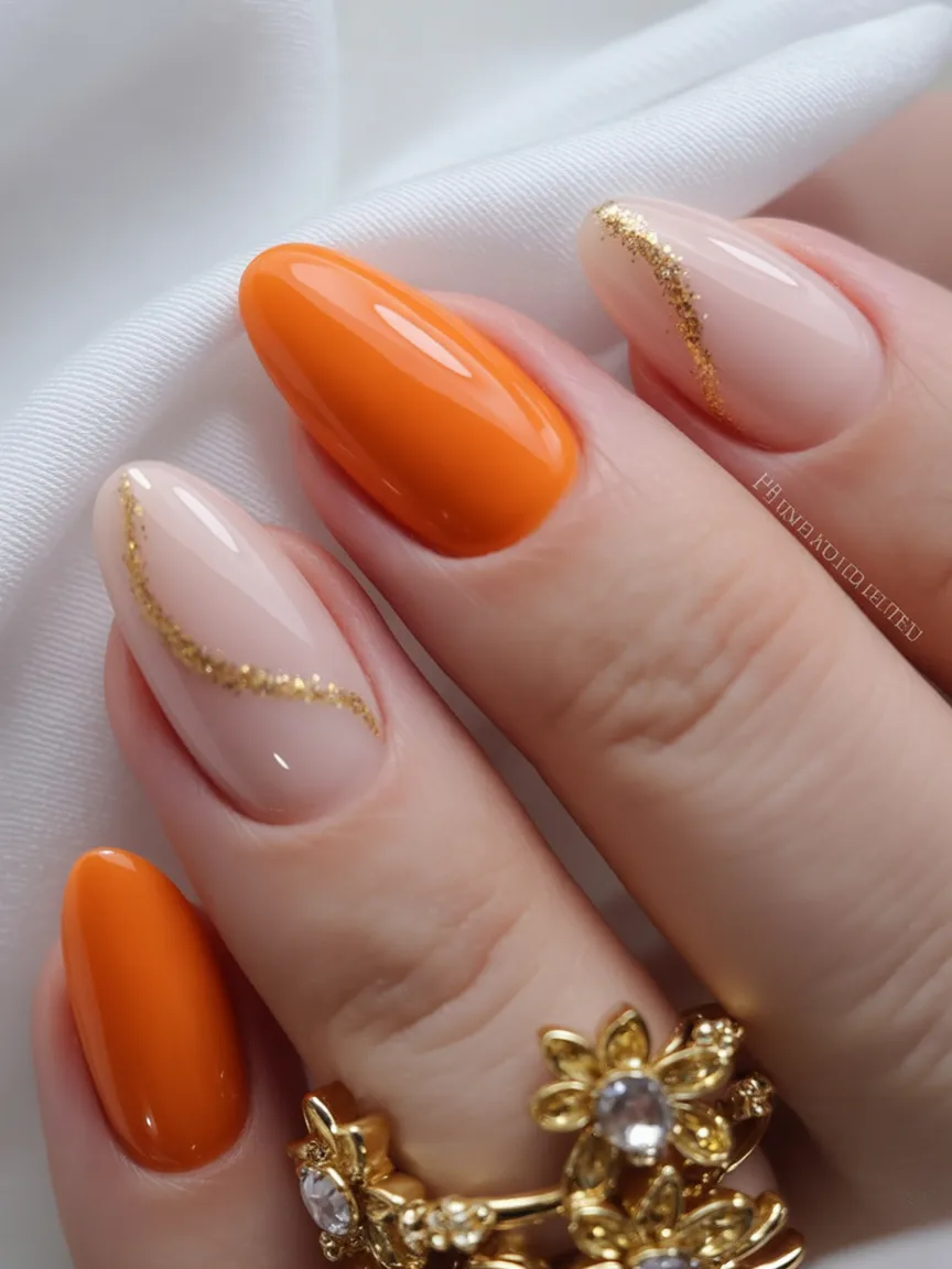 fresh orange spring